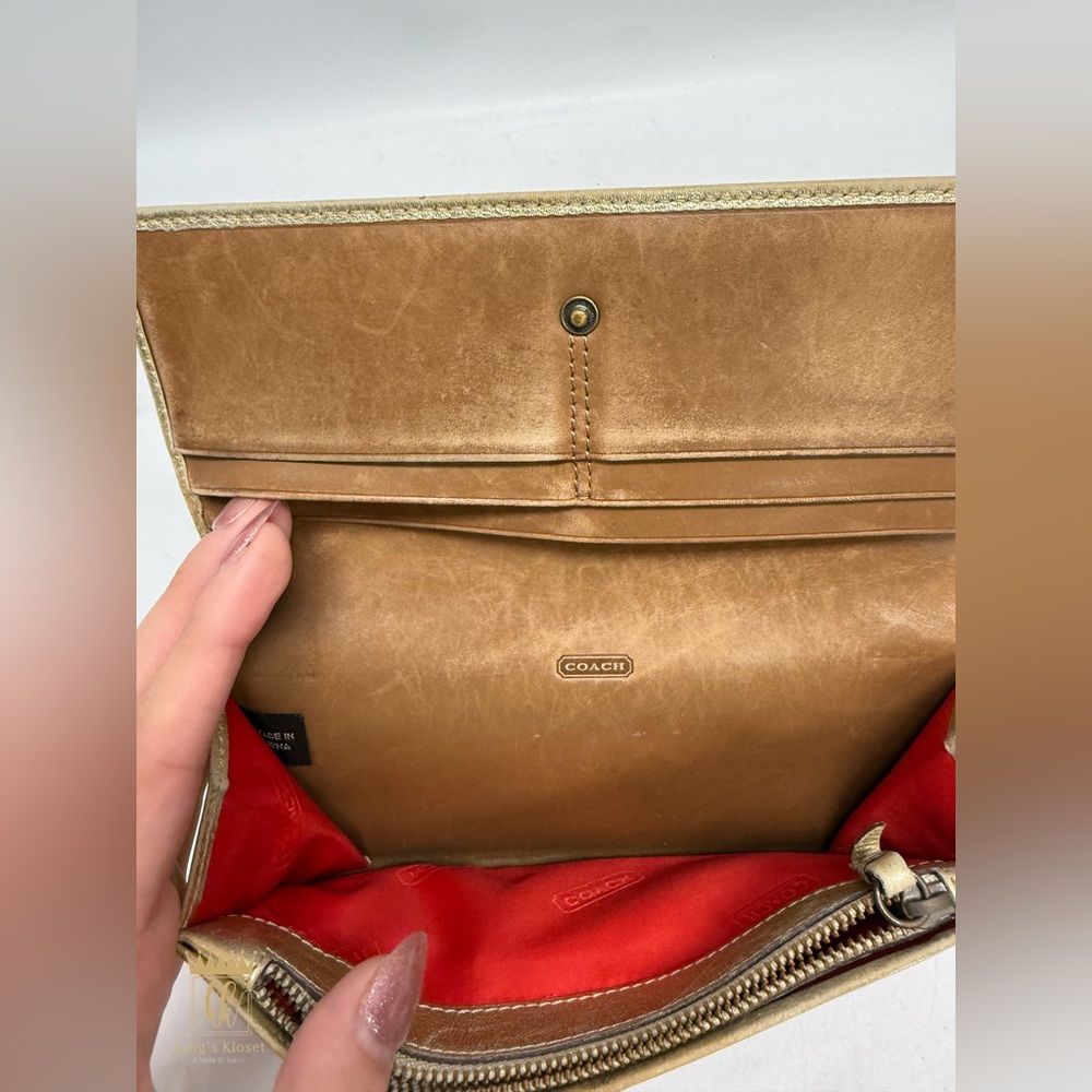 💛SOLD💛Coach long Wallet - Picture 5 of 11